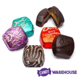 Dove Dark Chocolate Squares Assortment: 120-Piece Bag -Candy World Shop dove dark chocolate squares assortment 120 piece bag candy warehouse 4