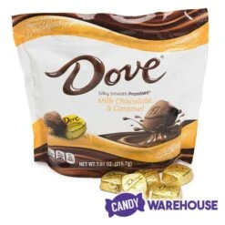 Dove Milk Chocolate Caramel Squares: 28-Piece Bag -Candy World Shop dove milk chocolate caramel squares 28 piece bag candy warehouse 5