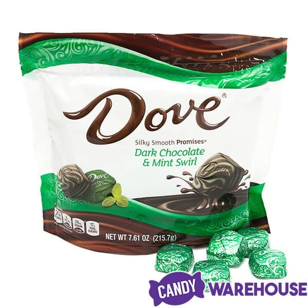 Dove Mint And Dark Chocolate Swirl Squares: 28-Piece Bag 7 Dove Mint And Dark Chocolate Swirl Squares: 28-Piece Bag - Image 5