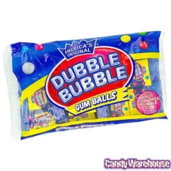 Dubble Bubble Assorted Gumballs Packs: 15-Piece Bag -Candy World Shop dubble bubble assorted gumballs packs 15 piece bag candy warehouse 5