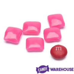 Dubble Bubble Chiclets Chewing Gum Tabs - Pink: 1.5LB Jar 10 Dubble Bubble Chiclets Chewing Gum Tabs - Pink: 1.5LB Jar -Candy World Shop dubble bubble chiclets chewing gum tabs pink 1 5lb jar candy warehouse 3
