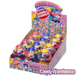 Dubble Bubble Gumball Machine Dispensers: 12-Piece Box -Candy World Shop dubble bubble gumball machine dispensers 12 piece box candy warehouse 3 e78979e8 20db 4514 9449 521eb8f21c86