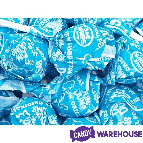 Dum Dums Caribbean Blue Party Pops - Cotton Candy: 75-Piece Bag 6 Dum Dums Caribbean Blue Party Pops - Cotton Candy: 75-Piece Bag - Image 4