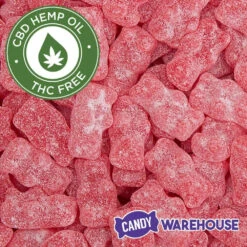 Eddy Edibles Hot Cinnamon CBD Gummies THC Free 100mg: 10 Gummy Bears -Candy World Shop eddy edibles hot cinnamon cbd gummies thc free 100mg 10 gummy bears candy warehouse 3