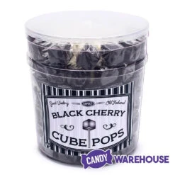 Espeez Cube Pop - Black Cherry: 100-Piece Tub -Candy World Shop espeez cube pop black cherry 100 piece tub candy warehouse 3