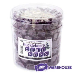 Espeez Cube Pops - Huckleberry: 100-Piece Tub -Candy World Shop espeez cube pops huckleberry 100 piece tub candy warehouse 3