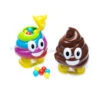 Flix Candy Wind-up Poop Emoji Candy Dispensers: 6-Piece Display -Candy World Shop flix candy wind up poop emoji candy dispensers 6 piece display candy warehouse 1