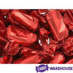 Foiled Caramel Candy - Red: 180-Piece Bag -Candy World Shop foiled caramel candy red 180 piece bag candy warehouse 5