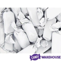 Foiled Caramel Candy - White: 180-Piece Bag -Candy World Shop foiled caramel candy white 180 piece bag candy warehouse 5