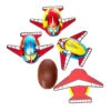 Foiled Chocolate Airplanes: 120-Piece Tub -Candy World Shop foiled chocolate airplanes 120 piece tub candy warehouse 1