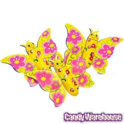 Foiled Chocolate Butterflies: 40-Piece Tub -Candy World Shop foiled chocolate butterflies 40 piece tub candy warehouse 2