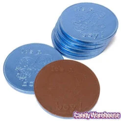 Fort Knox It's A Boy Foiled Milk Chocolate 4-Inch Medallions: 20-Piece Box 8 Fort Knox It's A Boy Foiled Milk Chocolate 4-Inch Medallions: 20-Piece Box -Candy World Shop fort knox it s a boy foiled milk chocolate 4 inch medallions 20 piece box candy warehouse 3