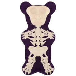Giant 1-Pound Skeleton Gummy Bear - Grape
