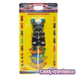 Giant Gummy Bear On A Stick - Blue Raspberry -Candy World Shop giant gummy bear on a stick blue raspberry candy warehouse 3 eee8a8d1 9cb1 4e8b a872 9704554474b6