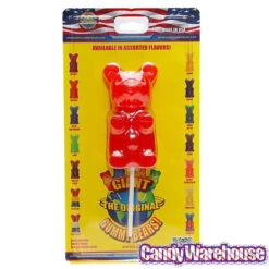 Giant Gummy Bear On A Stick - Tropical Fruit 5 Giant Gummy Bear On A Stick - Tropical Fruit -Candy World Shop giant gummy bear on a stick tropical fruit candy warehouse 2 f593a548 0210 4e63 834d 96738e994de0