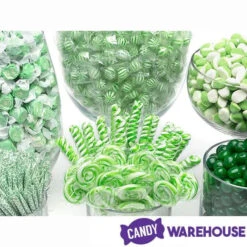 Candy World Shop -Candy World Shop green candy bar table assortment candy warehouse 2