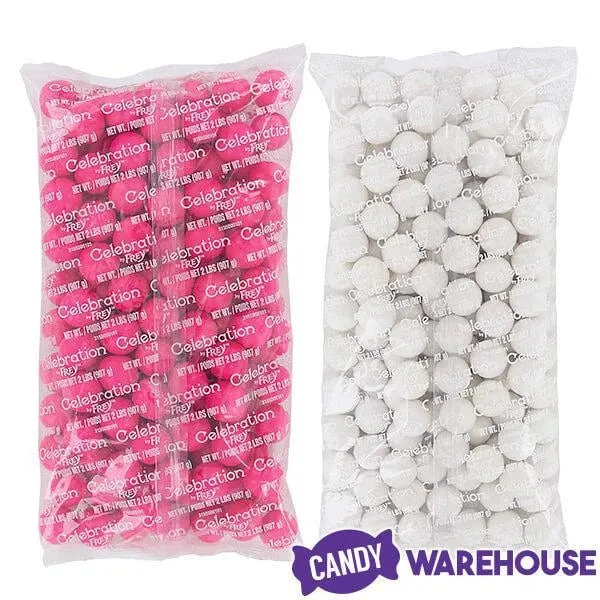 Gumballs Color Combo - Pink And White: 4LB Box 6 Gumballs Color Combo - Pink And White: 4LB Box - Image 4