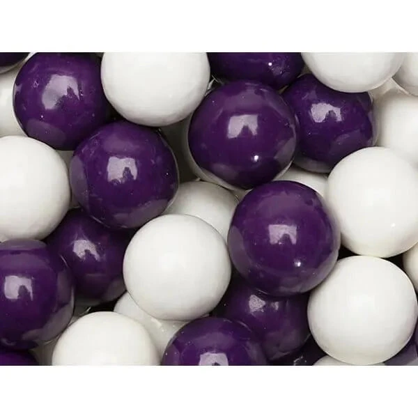 Gumballs Color Combo - Purple And White: 4LB Box 3 Gumballs Color Combo - Purple And White: 4LB Box