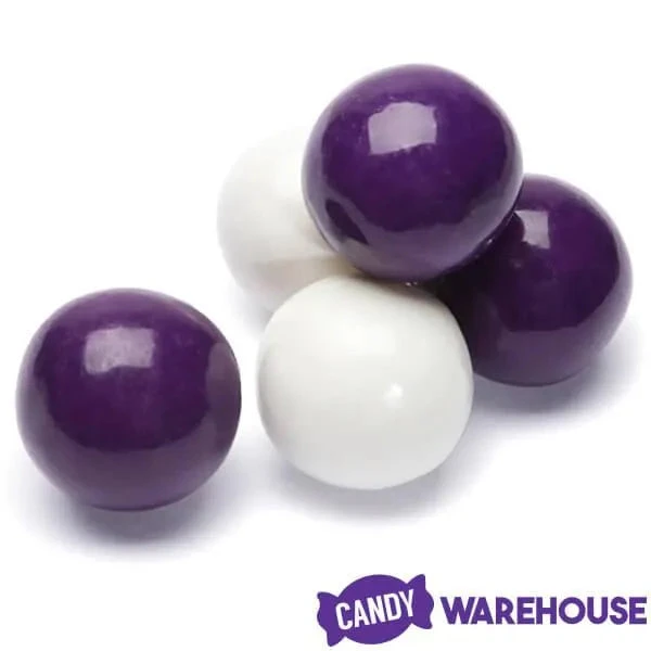 Gumballs Color Combo - Purple And White: 4LB Box 5 Gumballs Color Combo - Purple And White: 4LB Box - Image 3