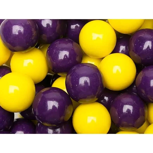 Gumballs Color Combo - Purple And Yellow: 4LB Box 3 Gumballs Color Combo - Purple And Yellow: 4LB Box
