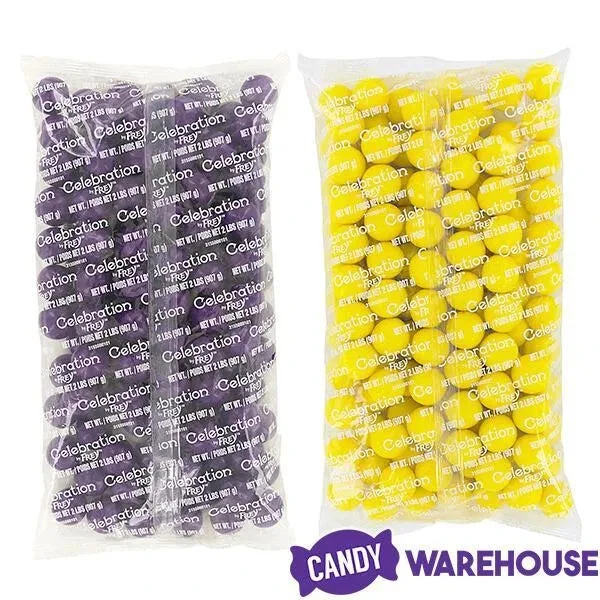 Gumballs Color Combo - Purple And Yellow: 4LB Box 4 Gumballs Color Combo - Purple And Yellow: 4LB Box - Image 2