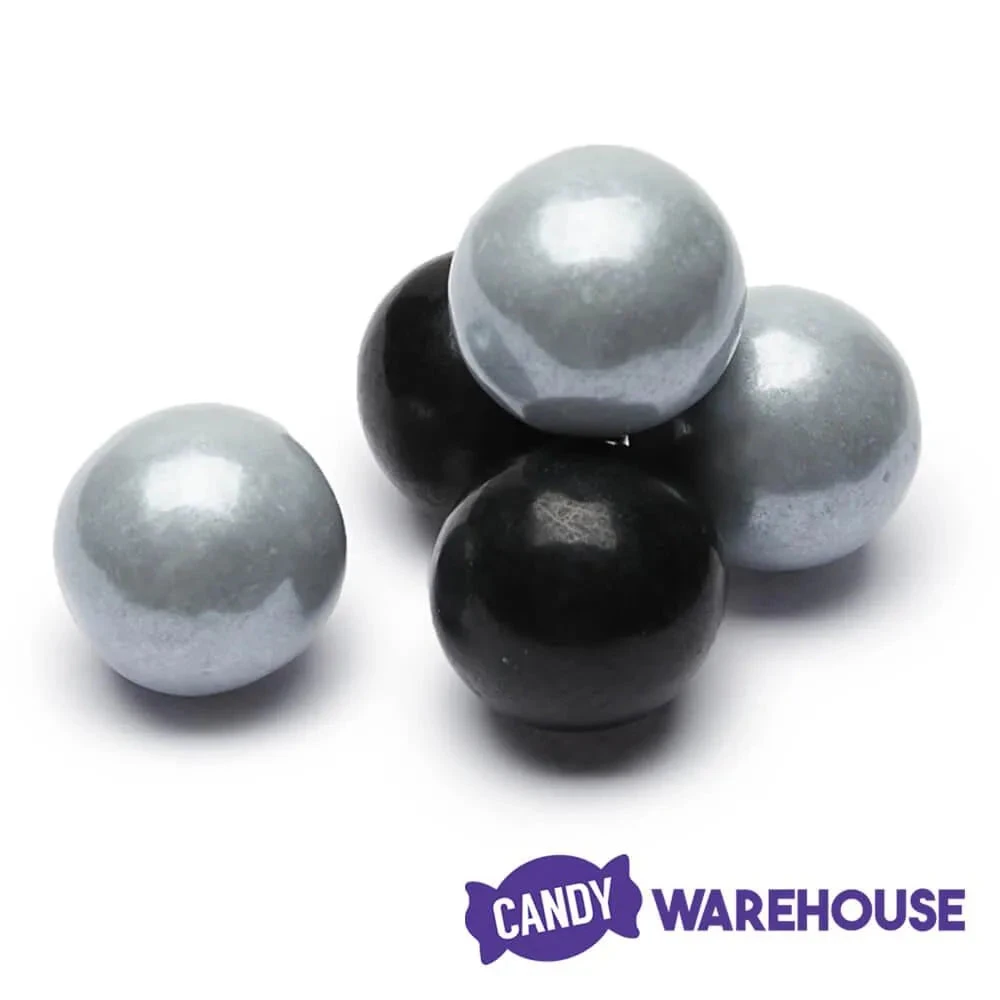 Gumballs Color Combo - Silver And Black: 4LB Box 4 Gumballs Color Combo - Silver And Black: 4LB Box - Image 2