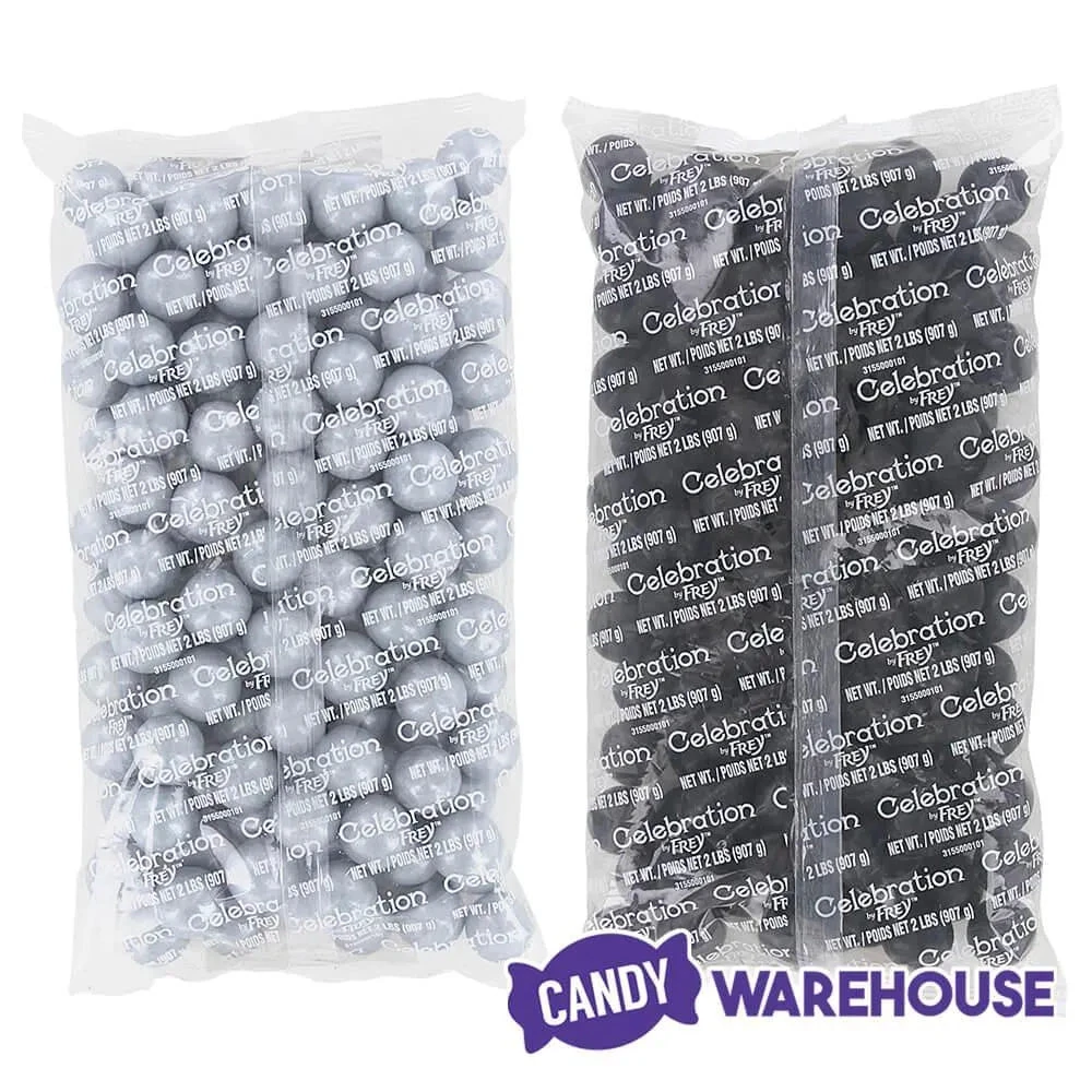 Gumballs Color Combo - Silver And Black: 4LB Box 5 Gumballs Color Combo - Silver And Black: 4LB Box - Image 3