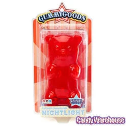 Gummy Bear Night Light - Red -Candy World Shop gummy bear night light red candy warehouse 5