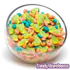 Gummy Filled Tropical Frogs: 1KG Bag -Candy World Shop gummy filled tropical frogs 1kg bag candy warehouse 3