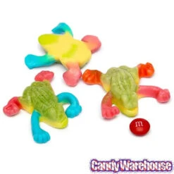 Gummy Filled Tropical Frogs: 1KG Bag -Candy World Shop gummy filled tropical frogs 1kg bag candy warehouse 5