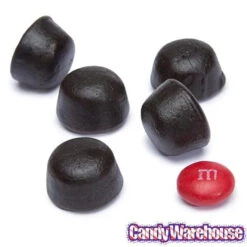Gustaf's Dutch Black Licorice Drops: 1KG Bag -Candy World Shop gustaf s dutch black licorice drops 1kg bag candy warehouse 3