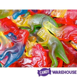 Haribo Gummy Dinosaurs Candy: 100-Piece Jar -Candy World Shop haribo gummy dinosaurs candy 100 piece jar candy warehouse 3