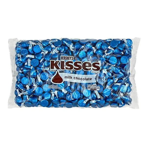 Hershey's Kisses Dark Blue Foiled Milk Chocolate Candy: 400-Piece Bag 7 Hershey's Kisses Dark Blue Foiled Milk Chocolate Candy: 400-Piece Bag - Image 5