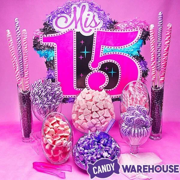 Hershey's Kisses Purple Foiled Milk Chocolate Candy: 400-Piece Bag 4 Hershey's Kisses Purple Foiled Milk Chocolate Candy: 400-Piece Bag - Image 2