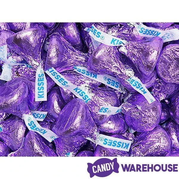 Hershey's Kisses Purple Foiled Milk Chocolate Candy: 400-Piece Bag 7 Hershey's Kisses Purple Foiled Milk Chocolate Candy: 400-Piece Bag - Image 5