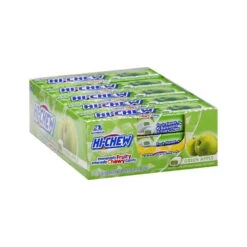 Hi-Chew Fruit Chews 10-Piece Candy Packs - Green Apple: 15-Piece Box -Candy World Shop hi chew fruit chews 10 piece candy packs green apple 15 piece box candy warehouse 3