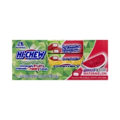 Hi-Chew Fruit Chews 10-Piece Candy Packs - Watermelon: 15-Piece Box -Candy World Shop hi chew fruit chews 10 piece candy packs watermelon 15 piece box candy warehouse 3