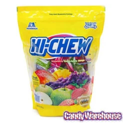 Hi-Chew Fruit Chews Candy Packs - Assorted: 150-Piece Bag -Candy World Shop hi chew fruit chews candy packs assorted 150 piece bag candy warehouse 3