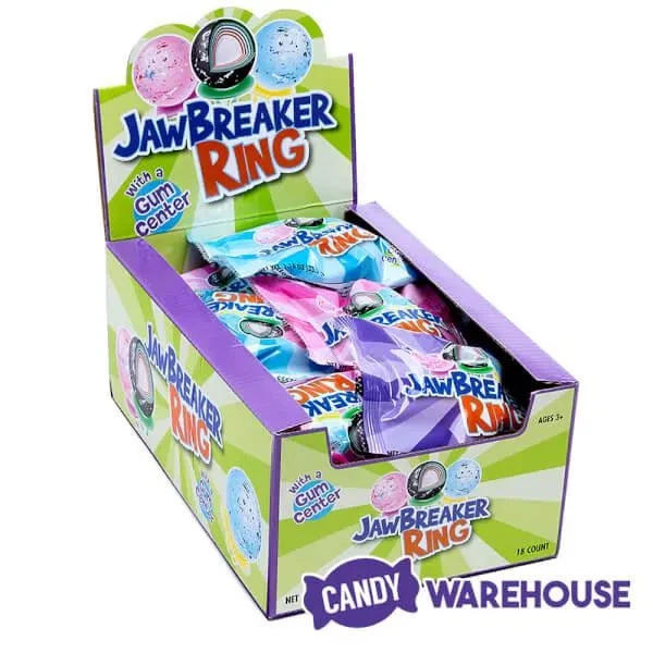 Jawbreaker Candy Rings: 18-Piece Display 5 Jawbreaker Candy Rings: 18-Piece Display - Image 3