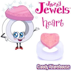 Jazzy Jewels Candy Rings: 30-Piece Bag -Candy World Shop jazzy jewels candy rings 30 piece bag candy warehouse 6