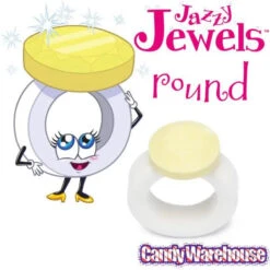 Jazzy Jewels Candy Rings: 30-Piece Bag -Candy World Shop jazzy jewels candy rings 30 piece bag candy warehouse 7