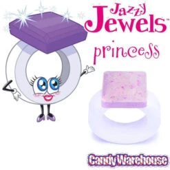 Jazzy Jewels Candy Rings: 30-Piece Bag -Candy World Shop jazzy jewels candy rings 30 piece bag candy warehouse 8