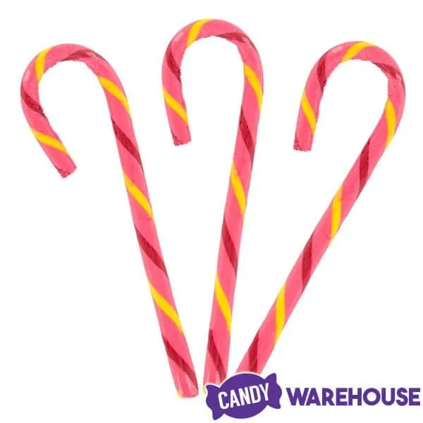 Jelly Belly Candy Canes - Very Cherry: 80-Piece Bucket 4 Jelly Belly Candy Canes - Very Cherry: 80-Piece Bucket - Image 2