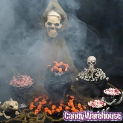 Jelly Filled Gummy Skulls Candy: 5LB Bag -Candy World Shop jelly filled gummy skulls candy 5lb bag candy warehouse 3