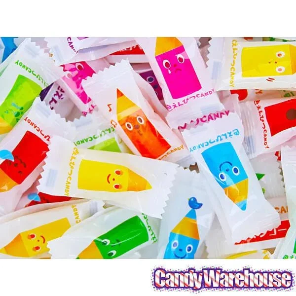 Kanro Assorted Colors Pencil Hard Candy: 25-Piece Bag 5 Kanro Assorted Colors Pencil Hard Candy: 25-Piece Bag - Image 3