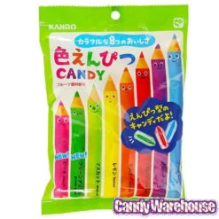 Kanro Assorted Colors Pencil Hard Candy: 25-Piece Bag 9 Kanro Assorted Colors Pencil Hard Candy: 25-Piece Bag -Candy World Shop kanro assorted colors pencil hard candy 25 piece bag candy warehouse 4