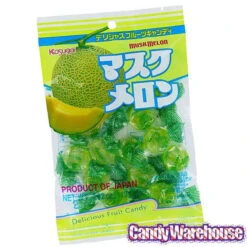 Kasugai Melon Hard Candy: 15-Piece Bag 9 Kasugai Melon Hard Candy: 15-Piece Bag -Candy World Shop kasugai melon hard candy 15 piece bag candy warehouse 4