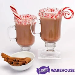 King Leo Crushed Peppermint Candy Cane Bits: 5LB Bag -Candy World Shop king leo crushed peppermint candy cane bits 5lb bag candy warehouse 5