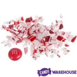 King Leo Crushed Peppermint Candy Cane Bits: 5LB Bag -Candy World Shop king leo crushed peppermint candy cane bits 5lb bag candy warehouse 6