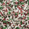 King Leo Crushed Peppermint Candy Cane Bits In Red, Green, And White: 5LB Bag -Candy World Shop king leo crushed peppermint candy cane bits in red green and white 5lb bag candy warehouse 1